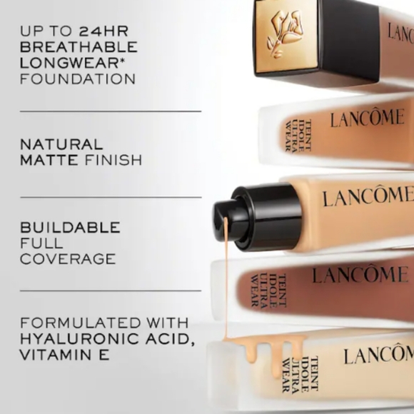 NIB Lancome Tient Idole Ultra Wear All Over Concealer - 220 Buff (C) - Picture 7 of 10